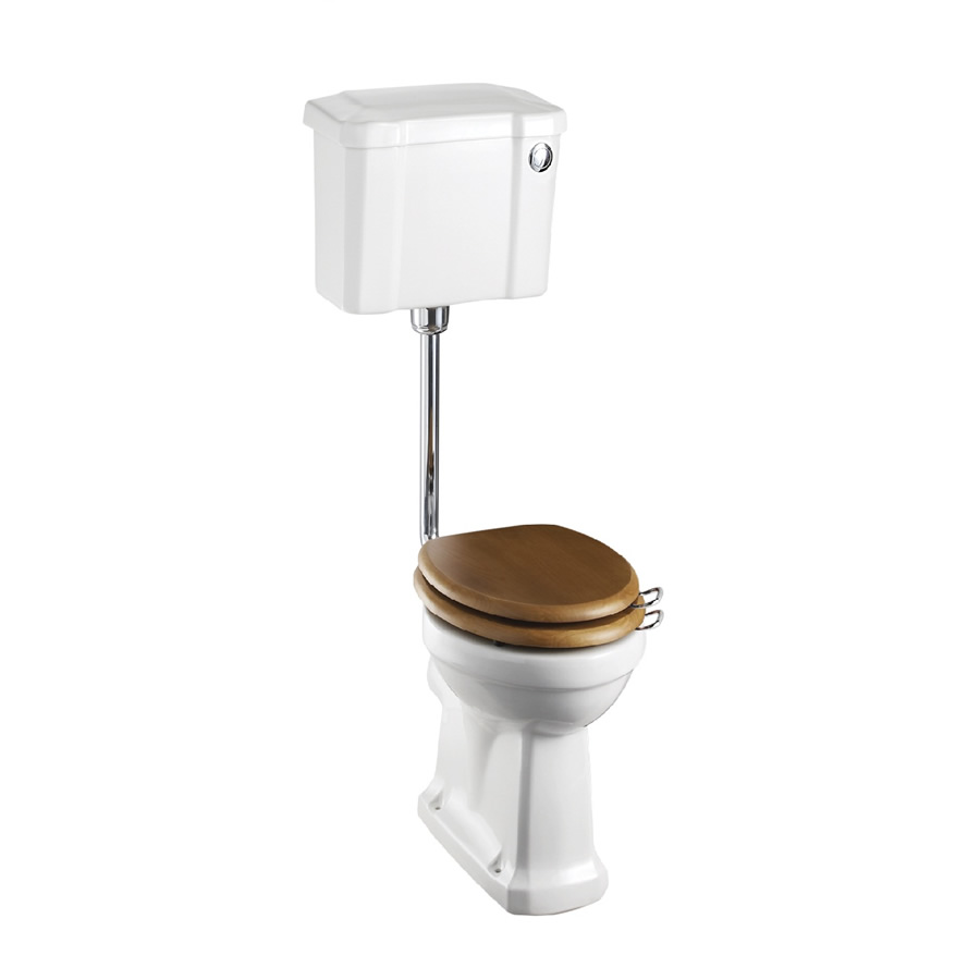 Standard low level WC with 440 front push button cistern